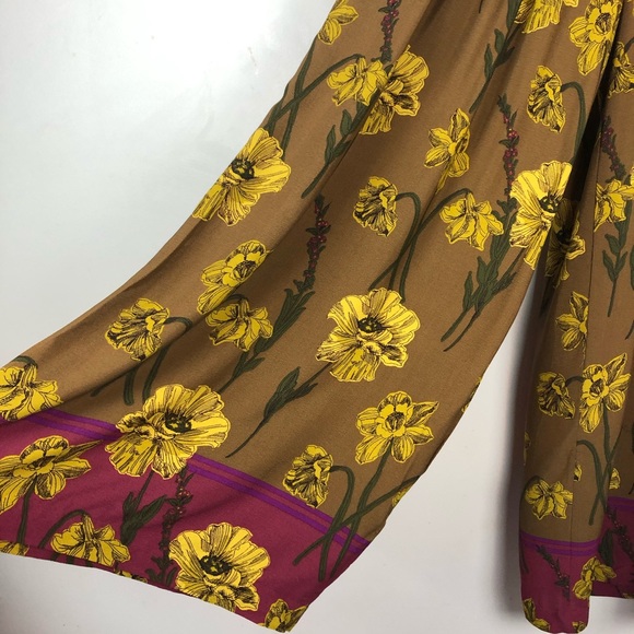 NWT Anthropologie “Maeve” Terrance Floral Pants - Picture 6 of 8